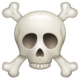 skull-and-crossbones Emoji whatsapp