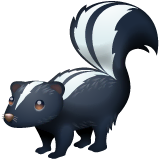 skunk Emoji whatsapp