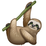 sloth Emoji whatsapp