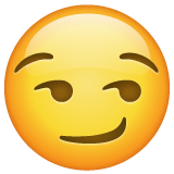 smirking-face Emoji whatsapp
