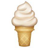 soft-ice-cream Emoji whatsapp