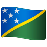 Drapeau des Îles Salomon Émoji WhatsApp
