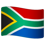 Flag: South Africa on WhatsApp