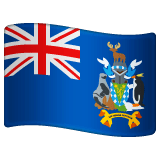 🇬🇸 Flag: South Georgia & South Sandwich Islands Emoji on WhatsApp