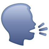 speaking-head Emoji whatsapp