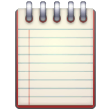 Spiralbundet Anteckningsblock on WhatsApp