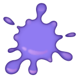 splatter Emoji whatsapp