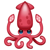 Squid Emoji on WhatsApp