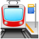 station Emoji whatsapp