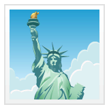 statue-of-liberty Emoji whatsapp