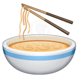 steaming-bowl Emoji whatsapp
