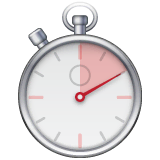 stopwatch Emoji whatsapp