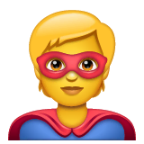 superhero Emoji whatsapp