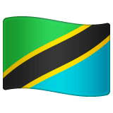 🇹🇿 Флаг Танзании Эмодзи в WhatsApp