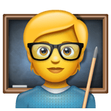 teacher Emoji whatsapp