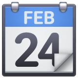 tear-off-calendar Emoji whatsapp