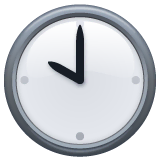 ten-oclock Emoji whatsapp