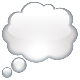 thought-balloon Emoji whatsapp