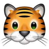 🐯 Tiger Face Emoji on WhatsApp