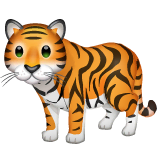 tiger Emoji whatsapp