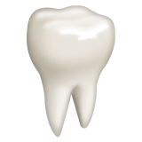 tooth Emoji whatsapp
