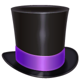 top-hat Emoji whatsapp