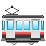 tram-car Emoji whatsapp