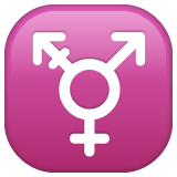 transgender-symbol Emoji whatsapp