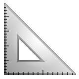 triangular-ruler Emoji whatsapp