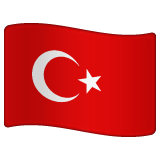 Флаг Турции Эмодзи в WhatsApp