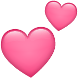 two-hearts Emoji whatsapp