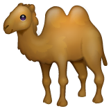 two-hump-camel Emoji whatsapp