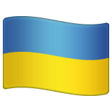 Flagge der Ukraine Emoji WhatsApp