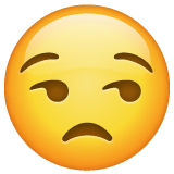 unamused-face Emoji whatsapp