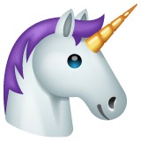 Unicorn Emoji on WhatsApp
