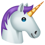 unicorn Emoji whatsapp