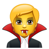 🧛 Vampire Emoji on WhatsApp