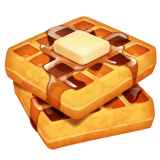 waffle Emoji whatsapp