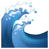water-wave Emoji whatsapp