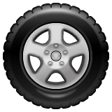 wheel Emoji whatsapp