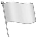 white-flag Emoji whatsapp