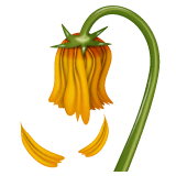 wilted-flower Emoji whatsapp