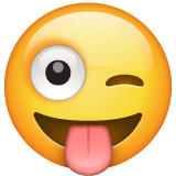 winking-face-with-tongue Emoji whatsapp