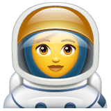 woman-astronaut Emoji whatsapp