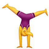 woman-cartwheeling Emoji whatsapp