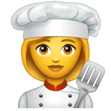 woman-cook Emoji whatsapp