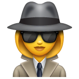 🕵️‍♀️ Woman Detective Emoji on WhatsApp