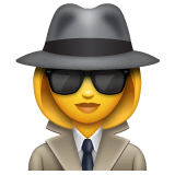woman-detective Emoji whatsapp