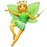 woman-fairy Emoji whatsapp