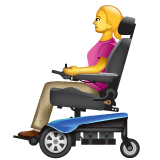 woman-in-motorized-wheelchair Emoji whatsapp
